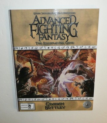 Advanced Fighting Fantasy The Roleplaying Game Book Steve Jackson 2011 RPG Arion