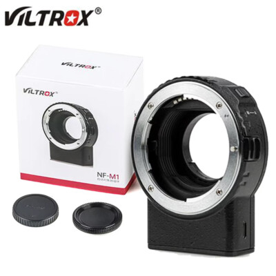 Viltrox NF-M1 Auto Focus Lens Mount Adapter Ring for Nikon F Lens to M4/3 Mount