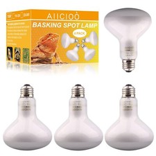 Reptile Basking Light Bulb - 150 Watt Heat Light Bulb 4 Pack for Reptile Heat