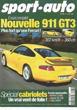 SPORT AUTO N°449 911 GT3 / HONDA S2000 / JAGUAR XK 180 / LOTUS 340R / 911 GT3