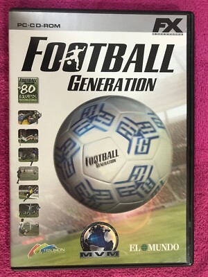 Football Generation Set PC Cd-Rom Fx Fussball Anleitung Inklusiv