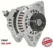 180 Amp 13642 Alternator fits Nissan 240SX 2.4 95-96  High Output Performance HD