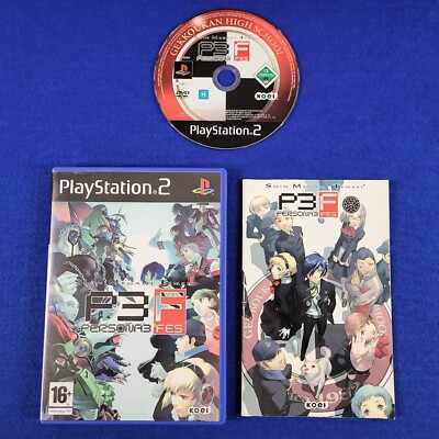 ps2 PERSONA FES Shin Megami Tensei RARE RPG Game Playstation PAL