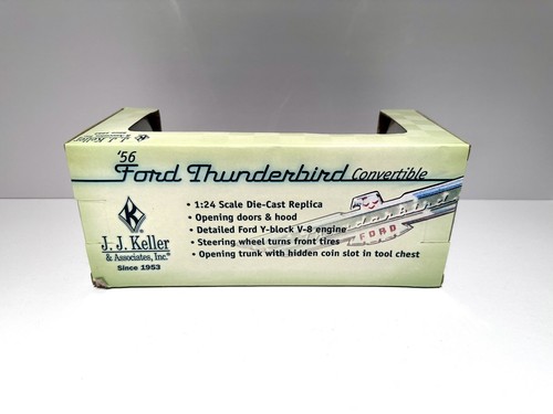 Crown Premiums Speccast 1956 Ford Thunderbird Convertible 1/24 Scale JJ Keller - Picture 3 of 12