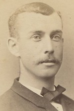 CLEAN CUT YOUNG MAN, GOODY TWO SHOES. CDV. BROCKTON, MASS.