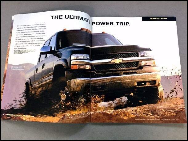 2002 Chevrolet Silverado Truck 54-page Sales Brochure Catalog - 2500 3500HD Crew