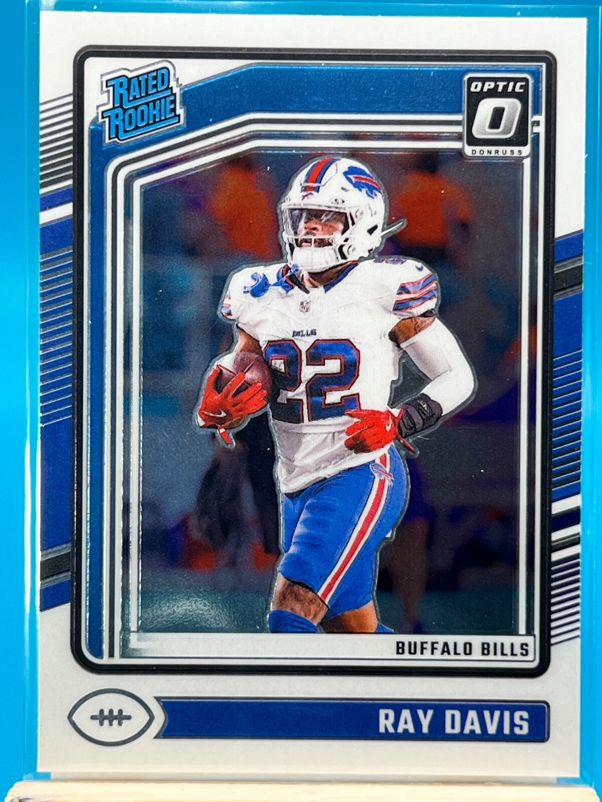 2024 Panini Donruss Optic Ray Davis RC #283 Rated Rookie Buffalo Bills