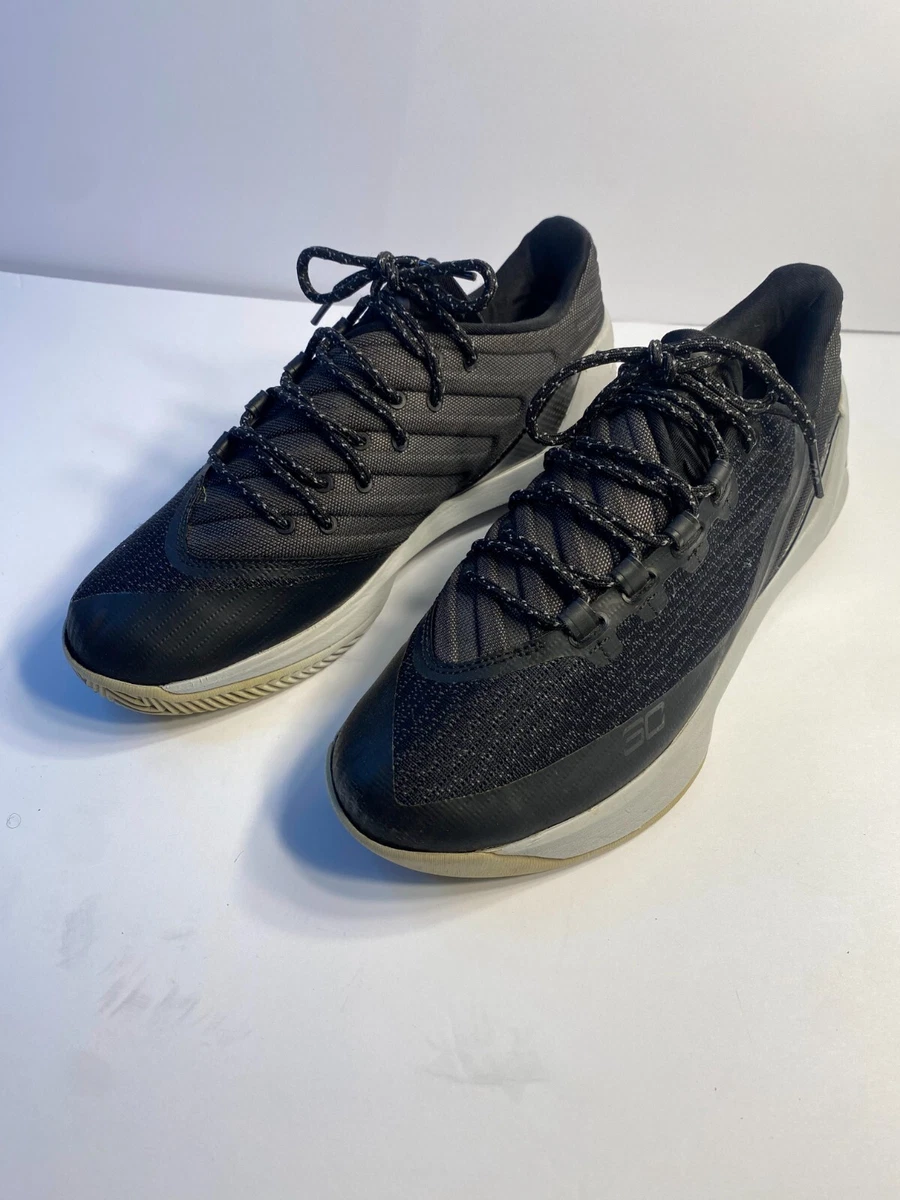 Under Armour Curry 3 Low Black White for sale | eBay