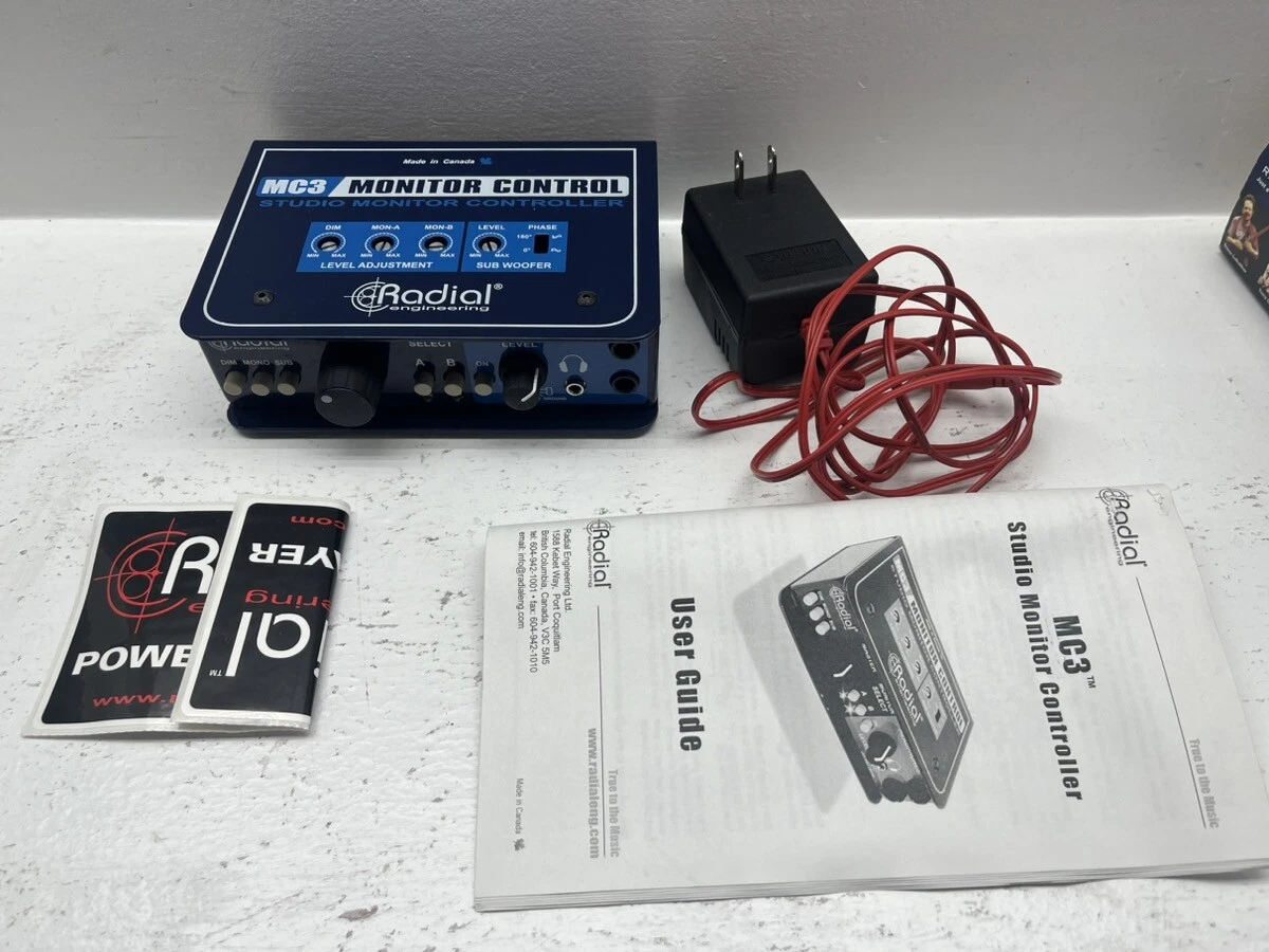 Radial engineering mc3 passive on sale studio monitor control