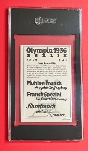 JESSE OWENS 1936 Muhlen Franck Olympia Series 15 #2 - Picture 2 of 2
