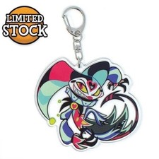NEW 2022 Helluva Boss FIZZAROLLI 3 Official Acrylic Keychain Vivziepop Fizz