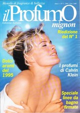 IL PROFUMO MIGNON ANNO 1 - N. 1 -  FEBBRAIO 1995 MENSILE FRAGRANZE & BELLEZZA