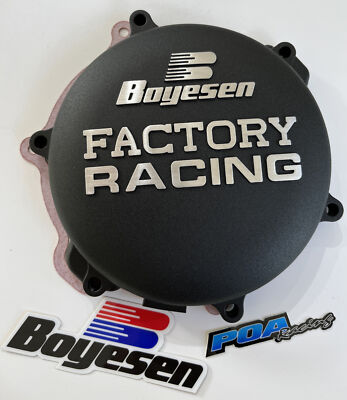 Boyesen Clutch Cover YAMAHA YZ125 05-25, YZ125X 20-25 Black