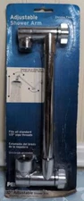 Peerless 10" Universal Showering Adjustable Shower Arm Chrome Finish 76040