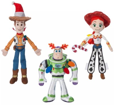 Disney Toy Story 2024 Holiday Jessie, Buzz Lightyear & Woody 3
