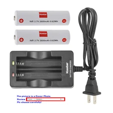 Kastar 2600mAh Battery AC Charger for Zhiyun Gimbal CRANE V1 Gimbal Stabilizer