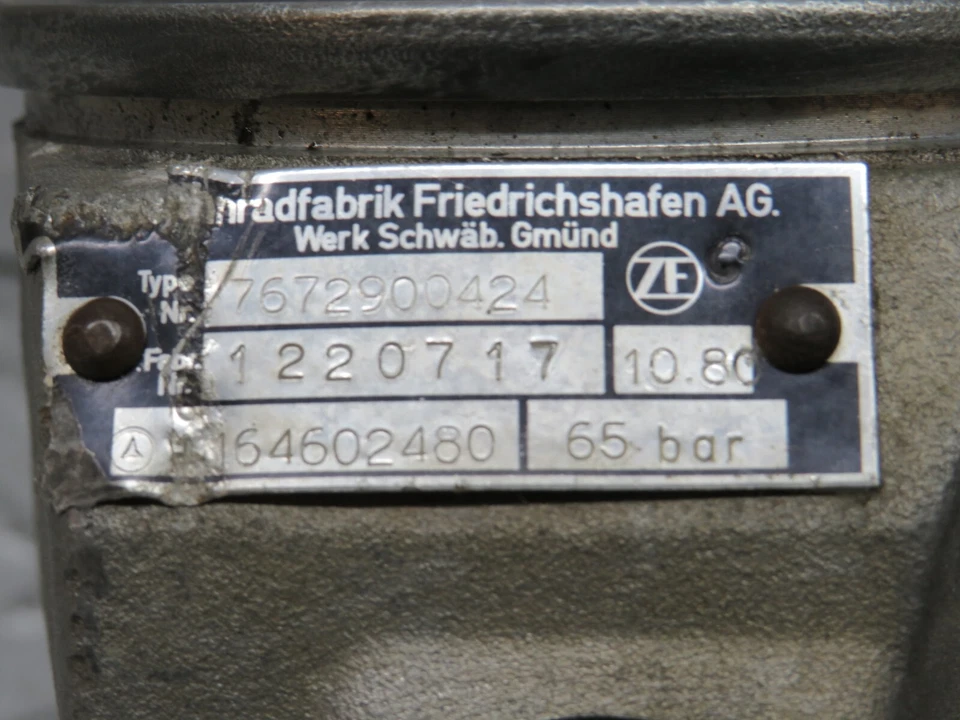 ♥32886♂ Mercedes-Benz W123 300D bomba de dirección asistida 1164602480 7672900424 Foto 4 de 4