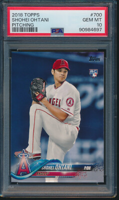2018 TOPPS OHTANI SHOHEI PITCHING RC 10