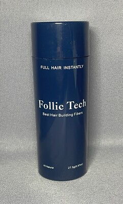 Hair Building Fibers Light Brown 275g Follic Tech 10 Shakers Price Of A Refill