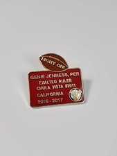 BPOE Elks #2011 Chula Vista CA Lapel Pin Genie Jenness Exalted Ruler 2016-2017