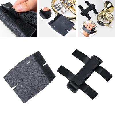 Guard Hand Instrument French Horn Hand Guard, PU Leather Brass Instrument Accessory French ...