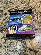 NEW Fashion Angels AIR BRUSH fashion designer set stickers stencils design