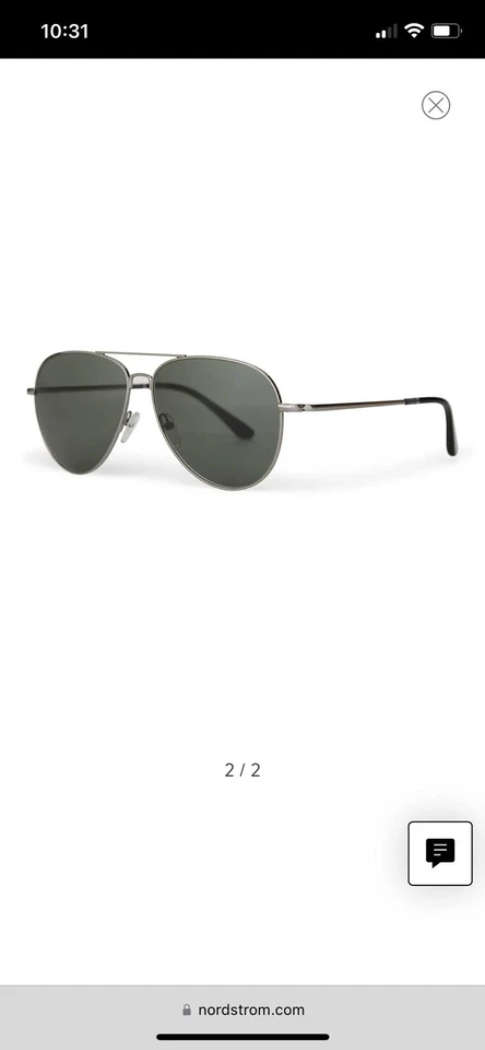 Gafas de sol de aviador TOMS Hudson 60 mm Foto 4 de 4