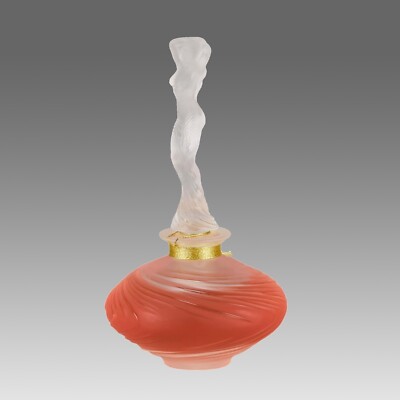 Contemporary Glass Perfume bottle entitled 