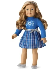 American Girl Star & Snow Dress Set - New - Doll Not Included