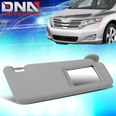 SCITOO Gray Right Passenger Side Sun Visor Assembly fit for SCITOO Gray Right Passenger Side Sun Visor Assembly fit for