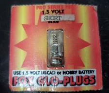 Fox Glo Plug Pro Series #8,   1.5 Volt R/C Short #4302