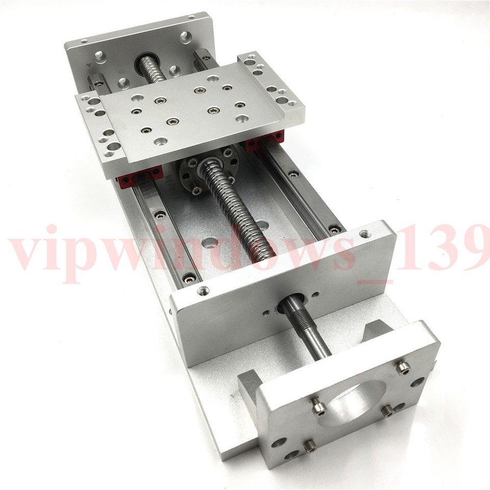 100-1000mm Linear Rail Sliding Table Cross Slide Module SFU1605 XYZ ...