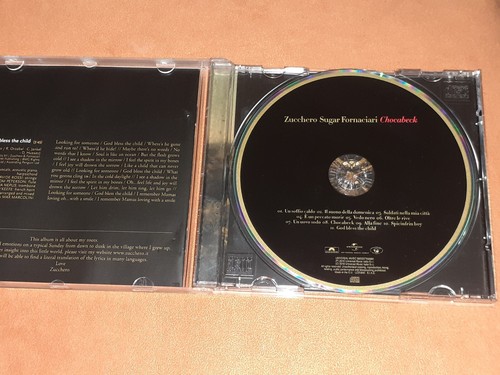 CD ZUCCHERO SUGAR FORNACIARI - CHOCABECK 2010 - Foto 2 di 3