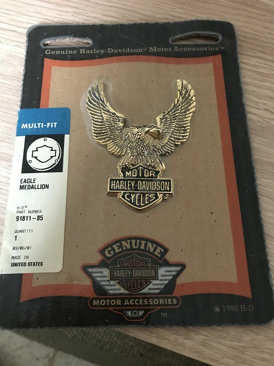 Harley Davidson Eagle Medallion GENUINE PART 91811-85 | eBay