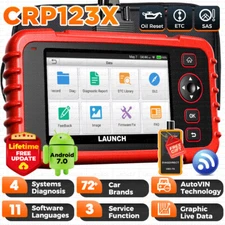 LAUNCH CRP123E CRP123X OBD2 Scanner ABS SRS Check Engine Car Diagnostic Tool US