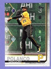 2019 Topps #198   Gregory Polanco  Pirates 