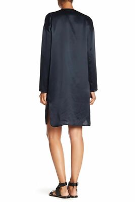 vince silk tunic dress Vince Silk Tunic Dress