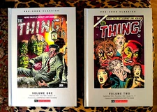 The THING! Weird Tales of Fantasy & Horror! Pre-Code Classics Vol 1 & 2 HC 2013