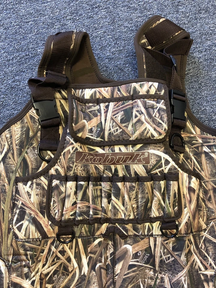 New 5mm Kobuk Shadow Grass Blades Camo Neoprene Hunting Wader Lug Size 13R 1600g - Image 2 of 4