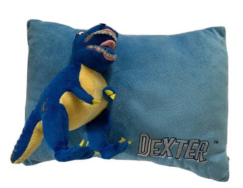 dinosaur accent pillow