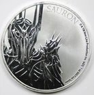 2023 Sauron Lord of the Rings LOTR Niue Two Dollars .999 Silver Round 1 oz