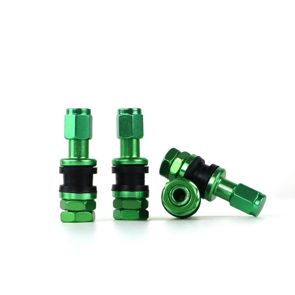  Valvola OMP Alluminio Verde 4 uds