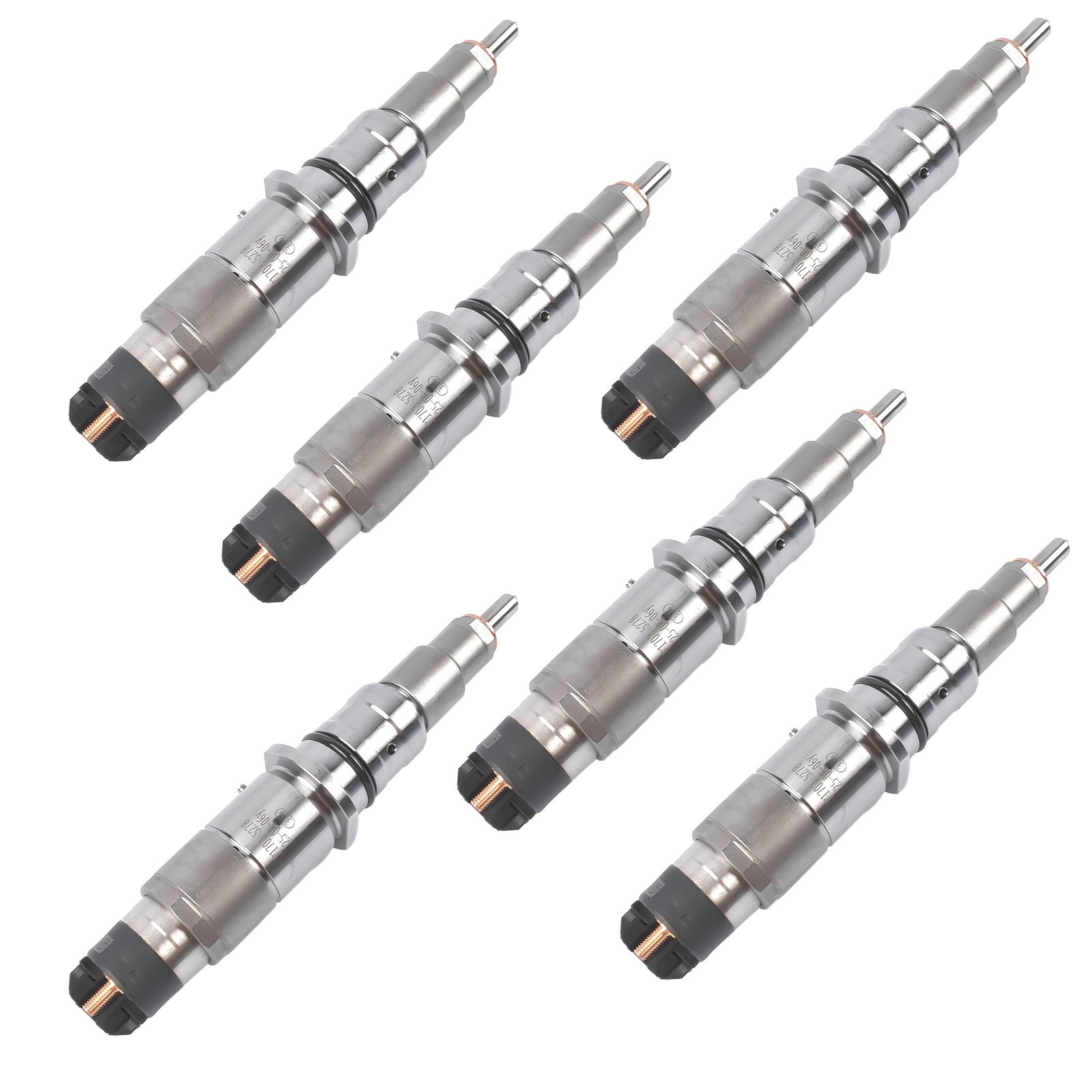 6*Fuel Injectors 5263262 For Komatsu PC200-8 Cummins QSB6.7 QSB5.9 Hitachi ZW180