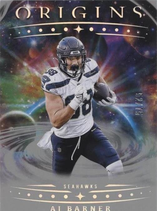 2025 Panini Origins - AJ Barner, AJ Barner #91 Silver /75 for sale ...