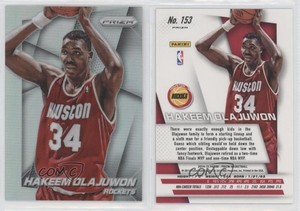 2014-15 Panini Prizm Silver Prizm Hakeem Olajuwon #153 HOF
