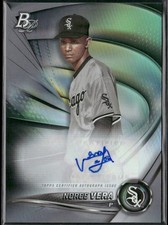 2022 Bowman Platinum Top Prospects Auto Norge Vera #TOP-99 Chicago White Sox