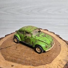 Tonka 52680 Pressed Steel Metal 8.5 Green Volkswagen VW Beetle Bug Vintage 1960s