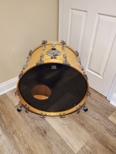 Vintage 1982 TAMA SUPERSTAR 22" x 14" Bass Drum Maple Finish (gloss)