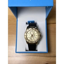 Technomarine Sea Grace Men’s 45mm Quartz Gold Tone Watch TM-725009 New!