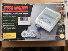 SUPER NINTENDO CONSOLE WITH OFFICIAL CONTROLLER BOXED TESTED AND WORKING SNES
